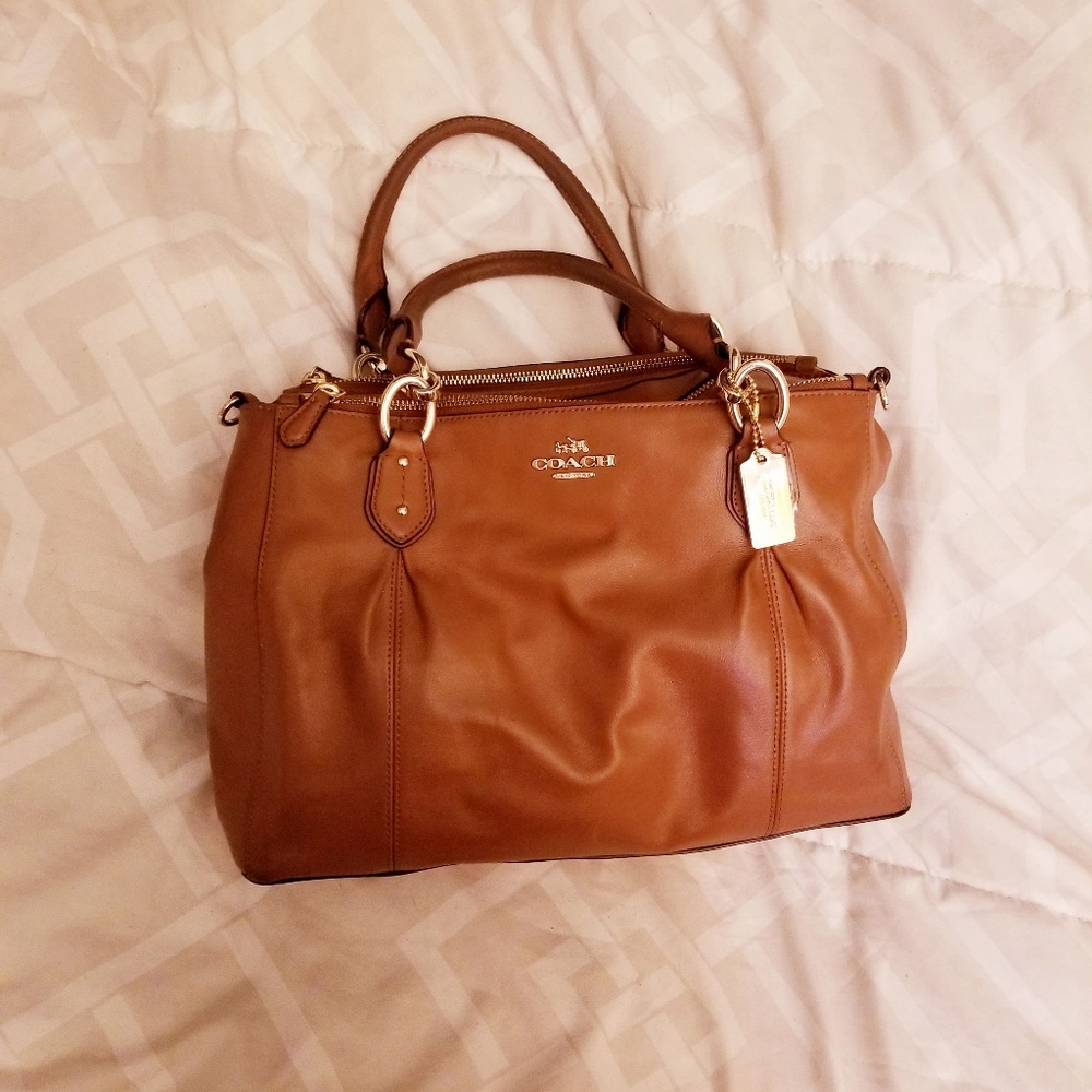 🔥 Leather Coach bag 🔥